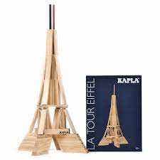 Eiffel Tower Box: 105 Planks & 1 Instructions + Information Booklet