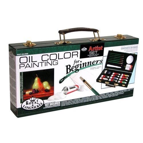 Oil Beginner Painting Box Set 27 Pcs