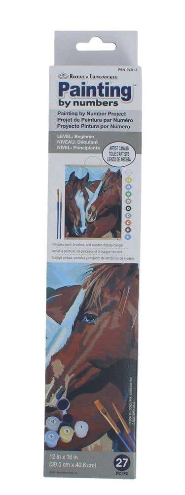 Painting By Number Making Friends Canvas 27pcs