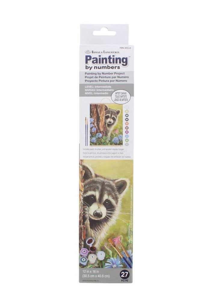 Painting By Number Secret Admirer Canvas 27pcs