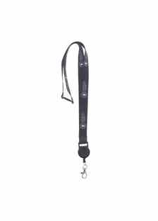 Aub Lanyard Safety Red /black/dark Grey 2cm