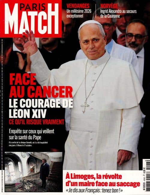 Paris Match N4040 DU 1er Au 7 Octobre 2026 - Sharon Stone