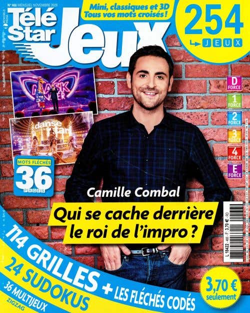 Tele Star Jeux Force D 1 2 3 4 E N465 - Octobre 2026