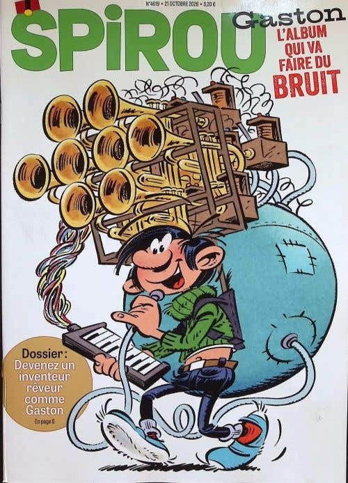 Spirou N4616 - 30 Septembre 2026 - Au Museum National D'histoire Naturelle
