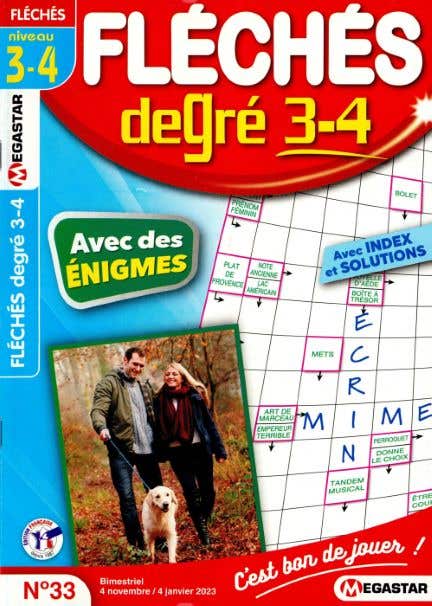 Mg Fleches Degre 3-4 N33