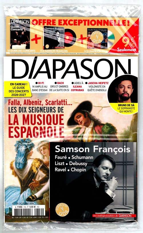 Diapason N759 - Octobre 2026 - LA Musique Espagnole