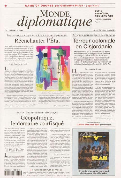 LE Monde Diplomatique N871 - Octobre 2026
