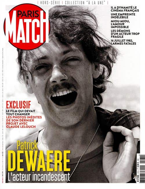 Paris Match Hs A LA UNE N61 - Patrick Dewaere L'acteur Incandescent
