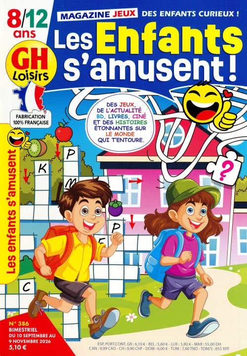 Gh LES Enfants S'amusent N386