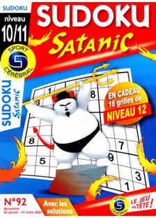 Sudoku Satanic Niveau 10/11 N92