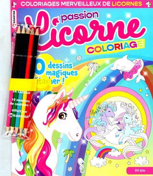 Mg Passion Licorne Coloriage N31