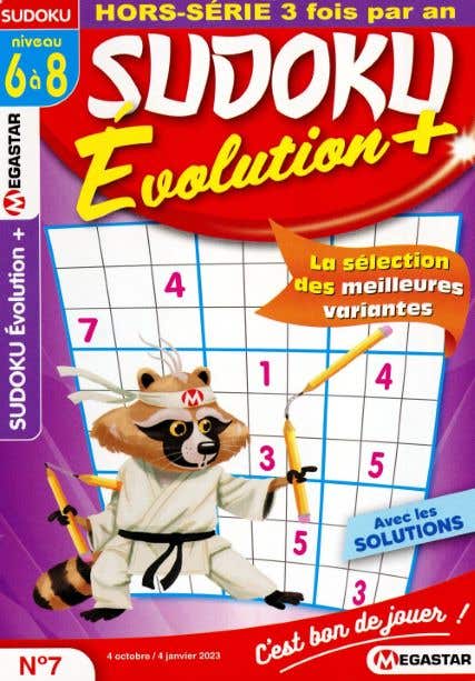 Mg Sudoku Extreme Hs Evolution + Niveau 6 A 8 N7