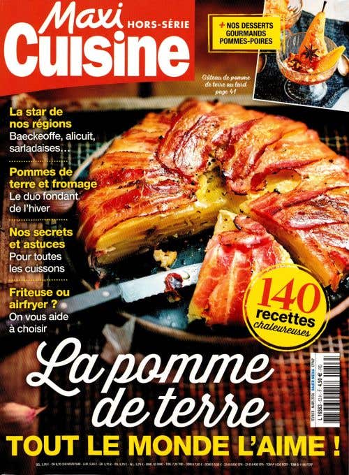 Maxi Cuisine Hs N53 - Fevrier-mars 2026 - LA Pomme DE Terre Tout LE Monde L'aime!