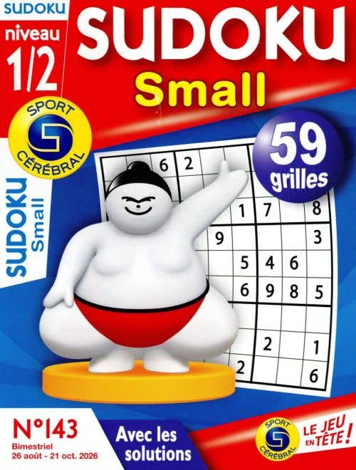 Sc Sudoku Small Niveau 1/2 Avec LES Solutions N142