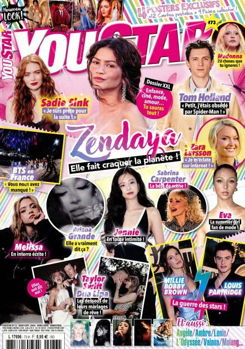 You Star N73 - Aout-septembre 2026 - Zendaya