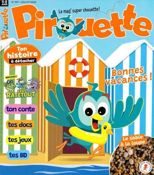 Pirouette N257 - Juillet 2026 - Bonnes Vacances!