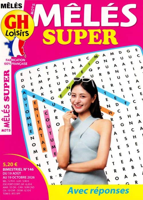 Gh Mots Meles Super Avec Reponses N145
