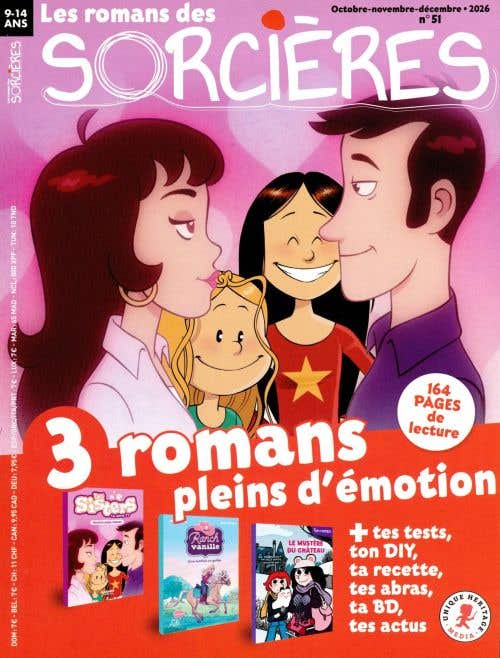 LES Romans DES Petites Sorcieres N51 - Octobre-novembre-decembre 2026