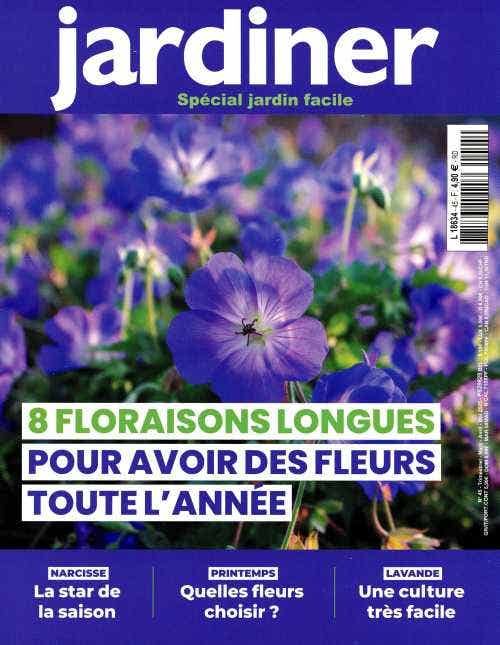 Jardiner N45 - 8 Floraisons Longues Pour Avoir DES Fleurs Toute L'annee