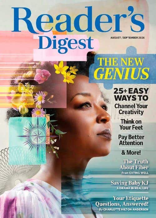 Reader's Digest Issue Of August/september 2026 - The New Genius