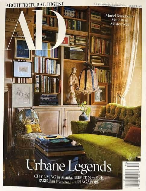 Architectural Digest (usa) Issue Of October 2026 - Urbane Legends