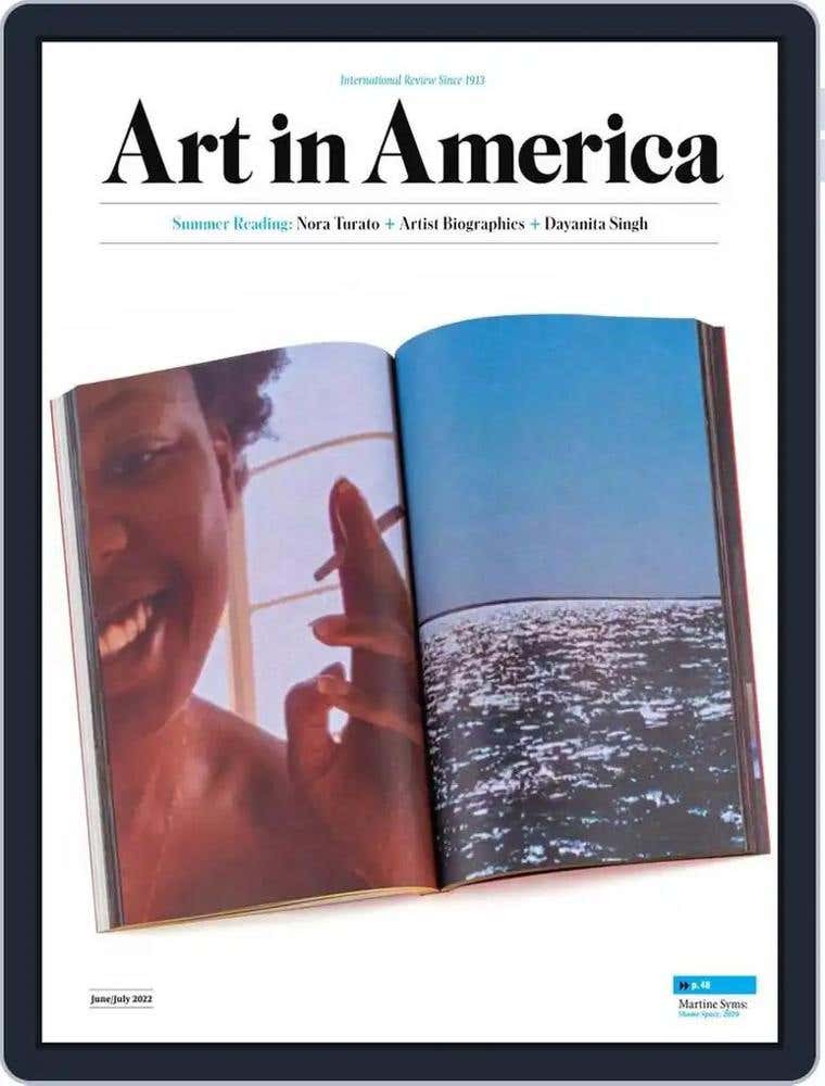 Art In America Issue Of June/july 2022