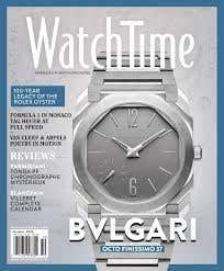 Watch Time Issue Of October 2026 - Bvlgari