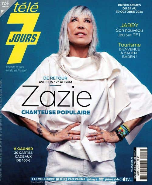 Tele 7 Jours N3463 Programmes DU 10 Au 16 Octobre 2026 - Nikos Aliagas & Mosimann