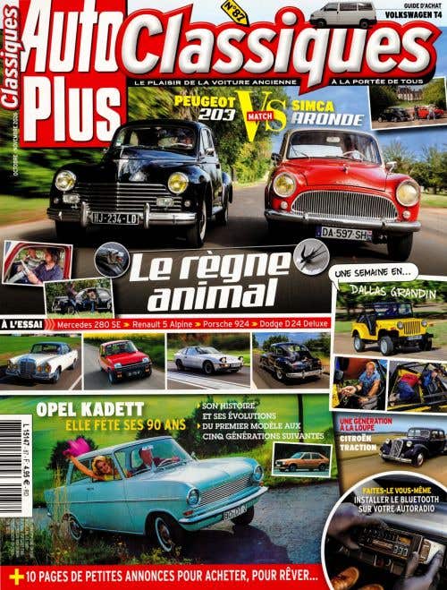 Auto Plus Classiques N85 - Aout-septembre 2026 - Que DE Guele!