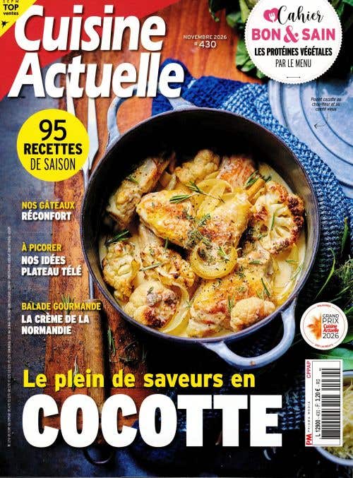 Cuisine Actuelle N429 - Octobre 2026 - Cremes & Mousses