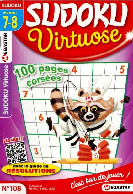 Mg Sudoku Virtuose N108