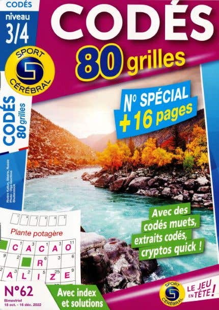 Sc Codes 80 Grilles Niveau 3/4 N62