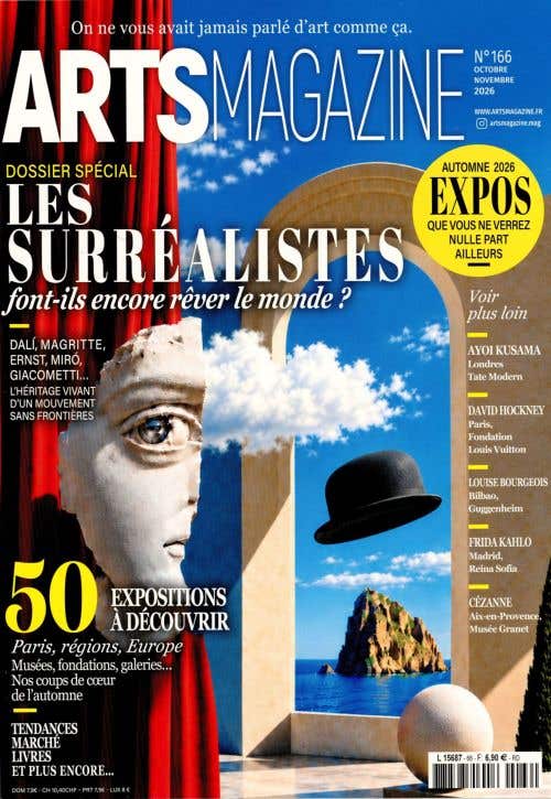 Arts Magazine International N65 - Aout-septembre 2026 - LES 30 Expositions Evenement DE LA Rentree