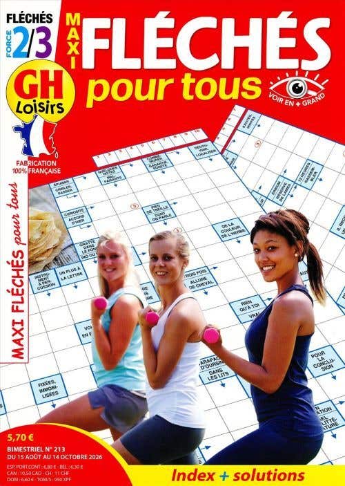 Gh Maxi Fleches Pour Tous (index+solutions) Niveau 2/3 N213