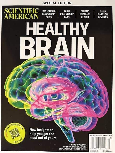 Scientific American / Bookazine Issue 63 - Summer-fall 2026 - Healthy Brain