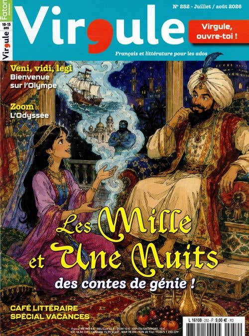 Virgule N252 - Juillet-aout 2026 - LES Mille ET UNE Nuits DES Contes DE Genie!