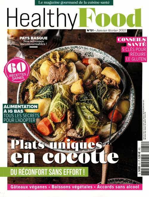 Healthy Food N51 - Plats Uniques EN Cocotte
