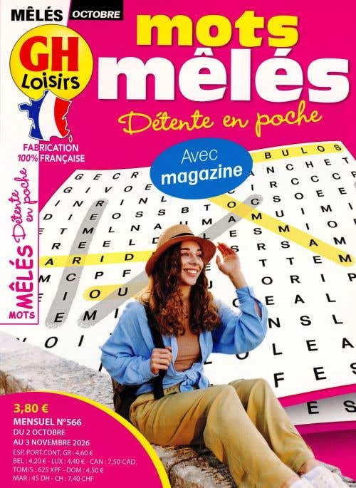 Gh Mots Meles Detente EN Poche N565 - Septembre 2026