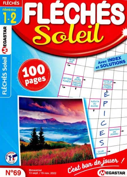 Mg Fleches Soleil Hs Niveau 1/2 N69