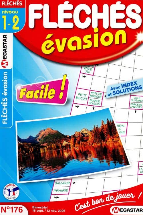 Mg Fleches Evasion Niveau 1/2 Avec Index ET Solutions N176