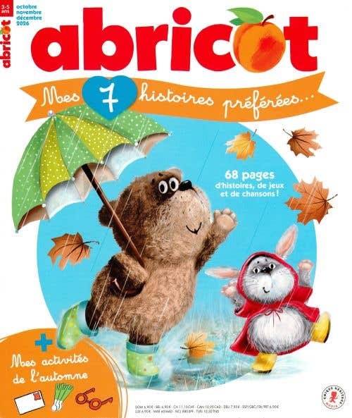 Abricot Mes Histoires Preferees N51 - Octobr-novembre-decembre 2026