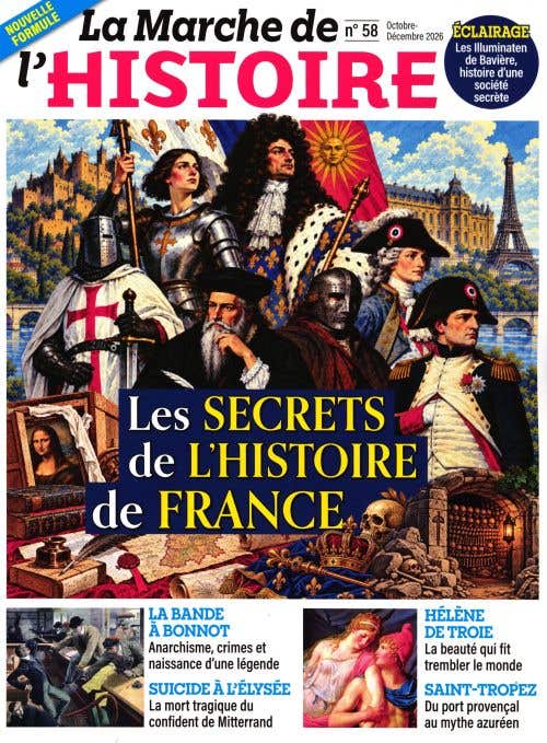 LA Marche DE L'histoire N56 - Aout-septembre-octobre 2026- LES Rois Maudits