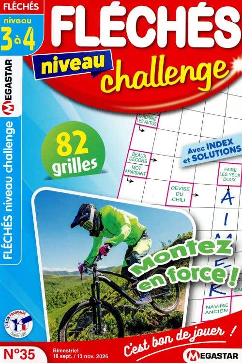 Mg Fleches Challenge Niveau 3/4 N35