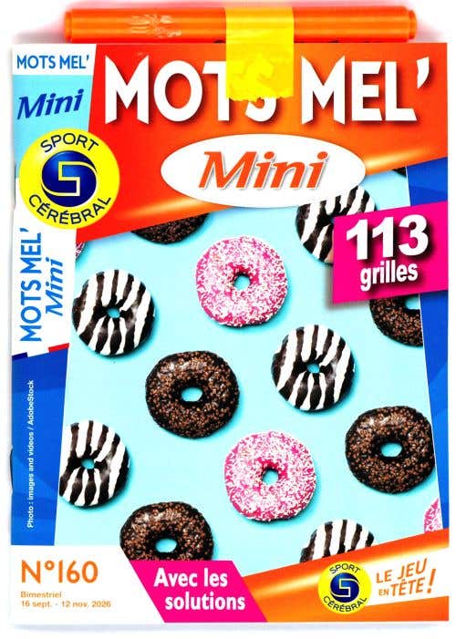 Sc Mots Mel' Mini Avec LES Solutions N160