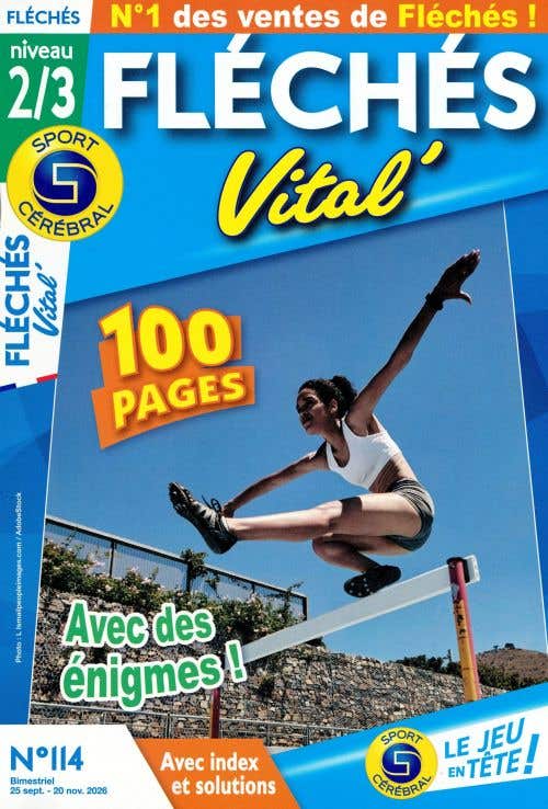 Sc Fleches Vital Niveau 2/3 Avec Index ET Solutions N114