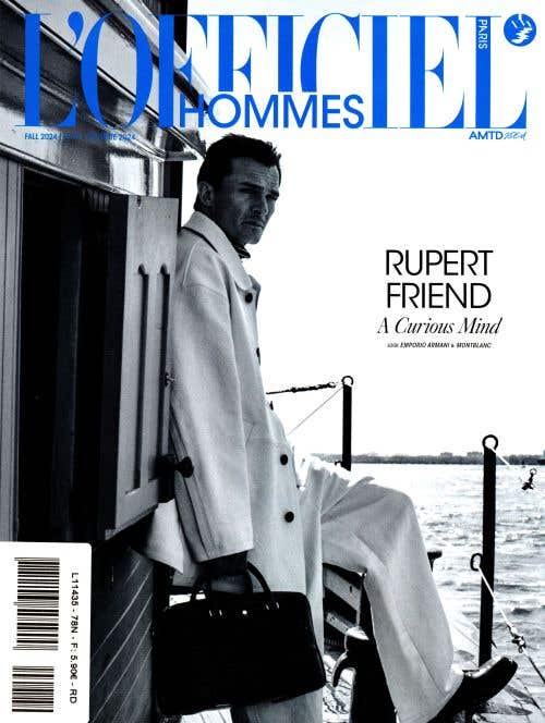 L'officiel DES Hommes N78 - Rupert Friend A Curious Mind