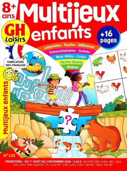 Gh Multijeux Enfants N102