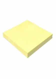 Global Notes 75gr 100 Sheets 125x75mm Pastel Yellow.