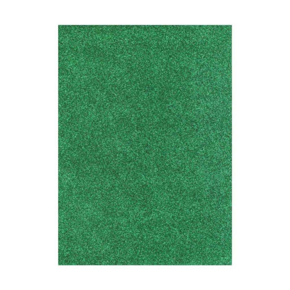 Glitter Cardboard 50*70cm 150gr Green