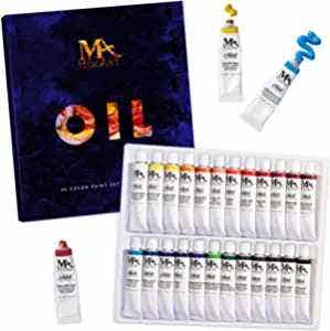 Mcolor Oil Color 24 Tubes 12ml